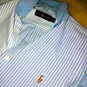 Polo Denim Long Sleeve Button Up